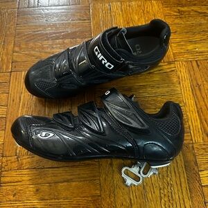 Giro Black Athletic Cycling Shoes
